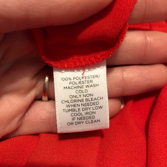 Loft Red Blouse - Picture 5 of 5